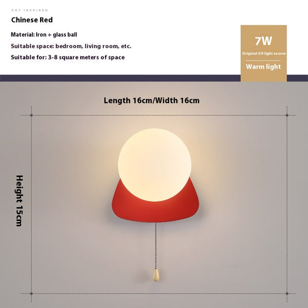 Lámpara de Pared Infantil Minimalista para Dormitorio y Pasillo - Image 13