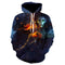 Sudadera Manga Larga Hombre Diseño Jack-o-lantern Halloween