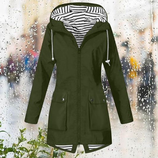 Chaqueta de Montaña con Capucha para Mujer