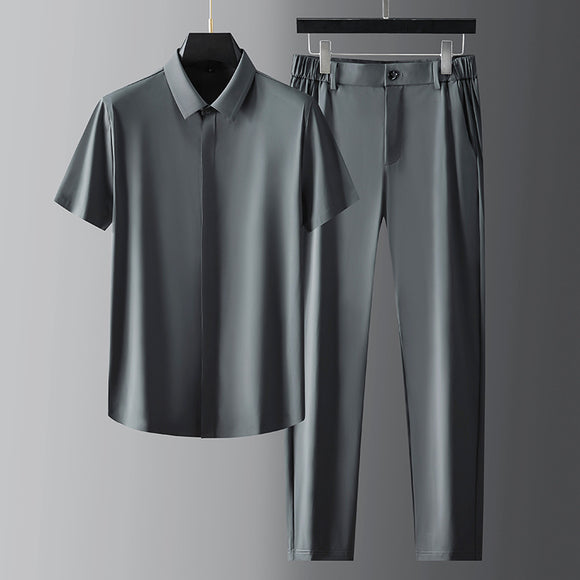 Camisa Ejecutiva de Manga Corta para Hombre