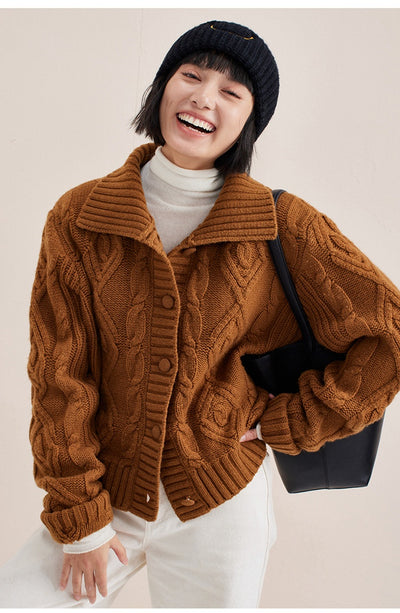 Cardigan Grueso de Algodón Suave - Abrigo Casual Cómodo - Image 15