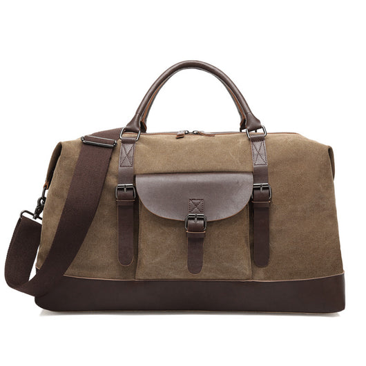 Bolsa de Viaje Canvas Diagonal Portátil para Aventuras al Aire Libre - Image 12
