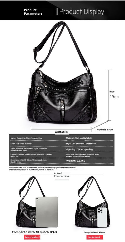Bolsa Maternal Clásica de Gran Capacidad con Múltiples Compartimentos - Image 32