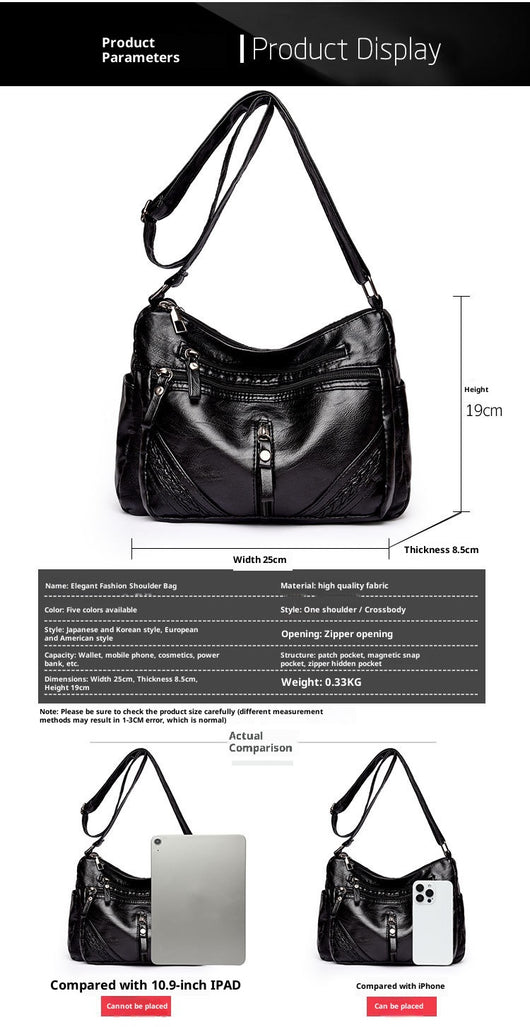Bolsa Maternal Clásica de Gran Capacidad con Múltiples Compartimentos - Image 32