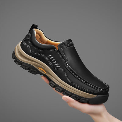 Zapatos de Cuero Casual Estilo Británico para Senderismo y Outdoor - Image 3