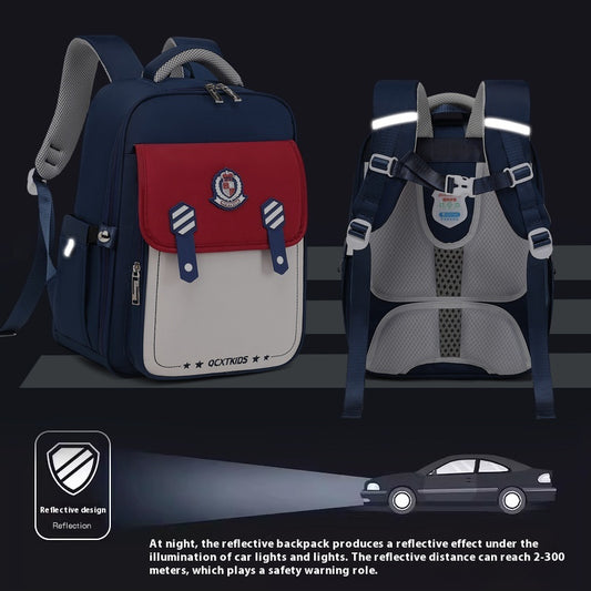 Mochila Escolar Ergonómica Aligerada con Protección Espinal - Image 2