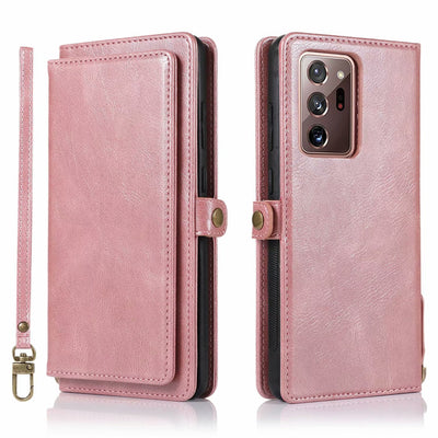 Funda Magnética Galaxy S21 Patrón Crazy Horse con Cierre de Hebilla - Image 7
