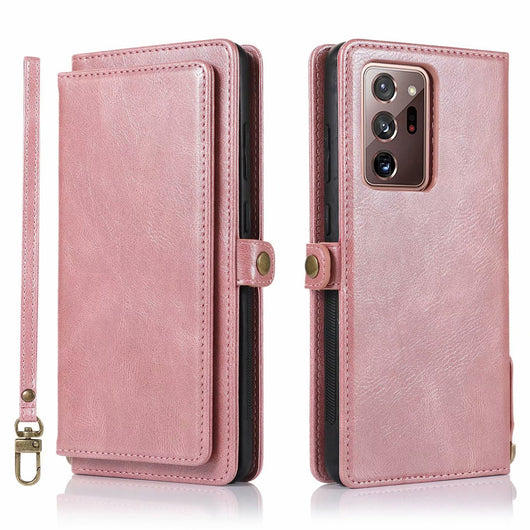 Funda Magnética Galaxy S21 Patrón Crazy Horse con Cierre de Hebilla - Image 7