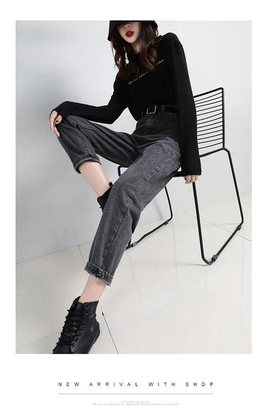 Pantalones Harem Escolares Sueltos para Mujer - Image 16