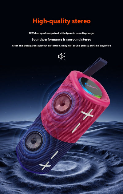 Parlante Bluetooth Magnético Portátil 2 en 1 con Diseño Combinado - Image 17