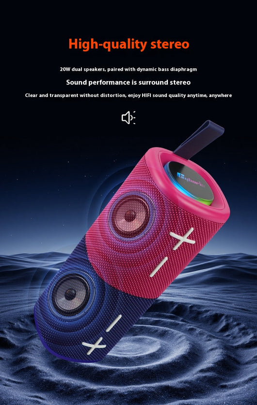 Parlante Bluetooth Magnético Portátil 2 en 1 con Diseño Combinado - Image 17
