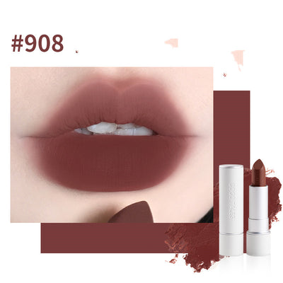 Labial Retro Otoño Invierno Terciopelo Suave Caramelo Castaño - Image 14