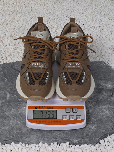 Zapatillas Deportivas Rojas Estilo Chunky - Comodidad y Moda - Image 9