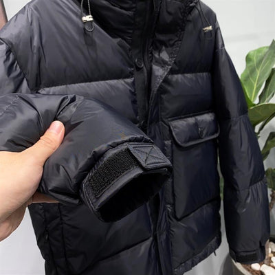Abrigo de Algodón Grueso Unisex - Chaqueta Casual Holgada para Parejas - Image 15