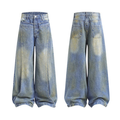 Pantalón Ancho con Diseño Deconstruido y Costuras Artesanales - Image 7