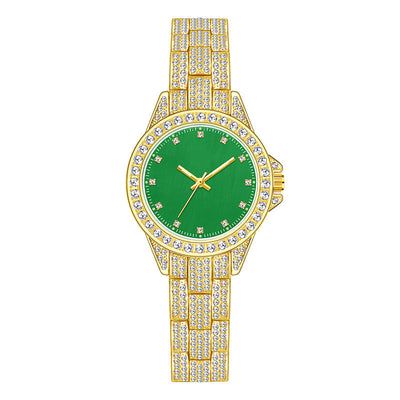 Reloj de Moda para Mujer con Diamantes Completos - Image 15