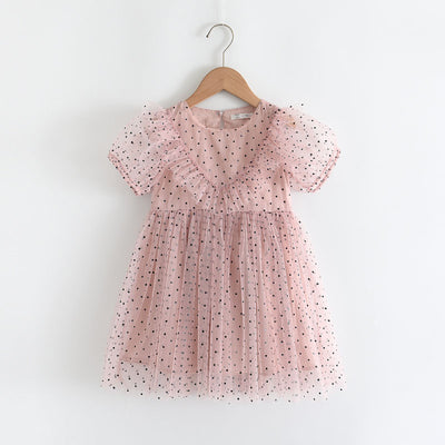 Vestido Infantil Princesa Verano con Bordado y Malla Delicada - Image 26