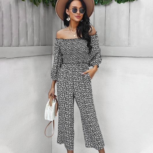 Jumpsuit Palazzo Asimétrico con Estampado - Image 13