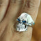 Anillo de Plata Esterlina Calavera Fantasma Tendencia