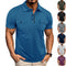 Polo Casual de Verano con Bolsillos y Botones para Hombre