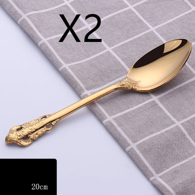 Juego de 4 Cucharas de Acero Inoxidable Premium - Image 57