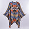 Chal Hooded con Abertura Lateral para Mujer