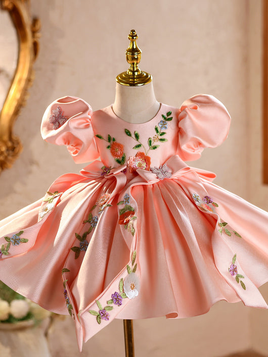 Vestido Princesa Infantil para Cumpleaños y Presentaciones Musicales - Image 9