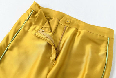 Conjunto Elegante de Abrigo y Pantalón para Mujer - Image 21