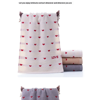 Toallas de Hogar Bordadas en Algodón Puro para Parejas - Image 23