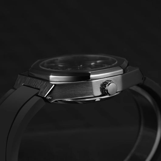 Reloj Automático Mecánico con Correa de Caucho - Image 12