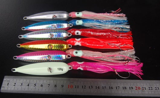 Anzuelo Artificial de Plomo para Pesca Marina con Cabeza de Hierro - Image 46