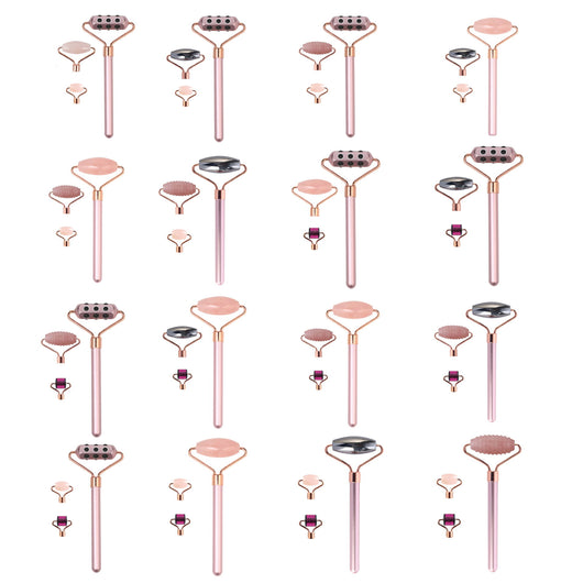 Set de Masaje Facial 3 en 1 con Cabezales Magnéticos Intercambiables - Image 19