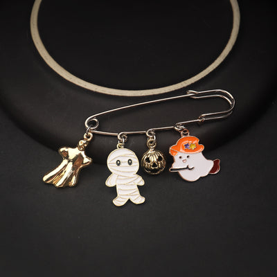 Broche Combinado Halloween Fantasma Cartoon - Image 5