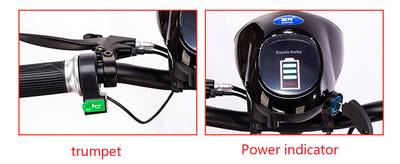 Bicicleta Eléctrica Plegable de 4 Ruedas para Adultos Mayores - Image 20