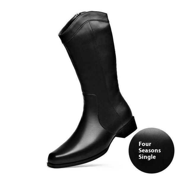 Botas Ejecutivas de Cuero con Punta Afilada para Hombre - Image 6