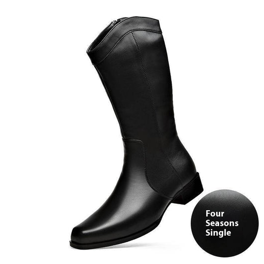 Botas Ejecutivas de Cuero con Punta Afilada para Hombre - Image 6