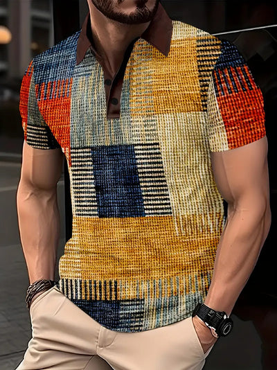 Polo Clásico de Manga Corta con Solapa para Hombre - Image 19