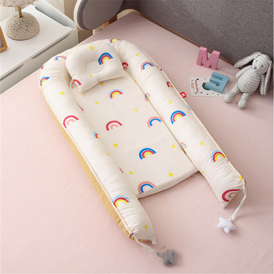 Cuna Portátil Plegable con Malla Transpirable, Desmontable y Lavable - Image 17