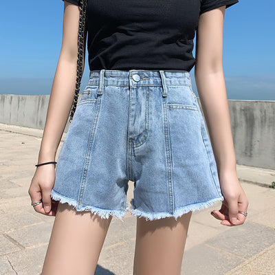 Shorts de Mezclilla Ancha para Mujer - Image 9