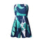 Mono Playsuit Estampado para Verano con Escote en V