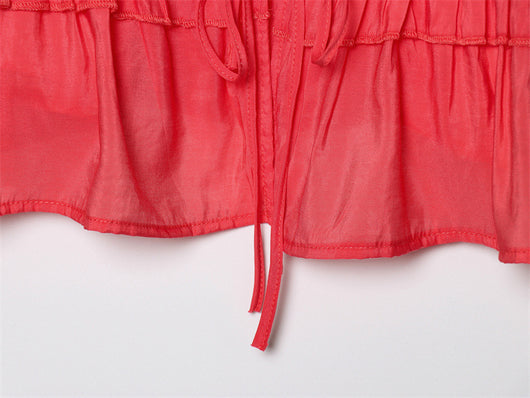 Blusa Reductora con Lazo y Tirantes Laminados - Image 9