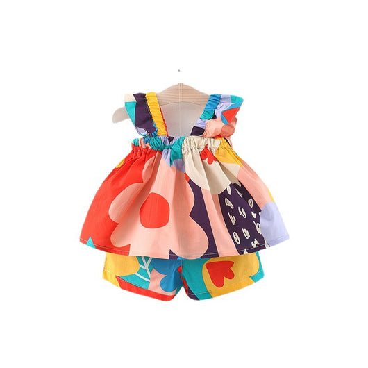 Conjunto Infantil de Dos Piezas: Musculosa y Shorts Estampados - Image 6
