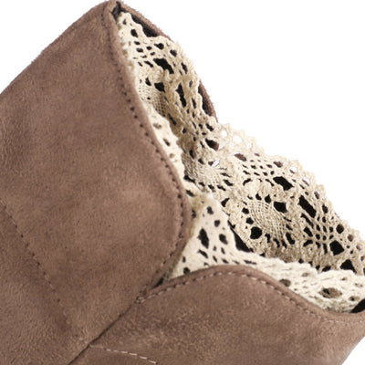 Botas Plataforma de Ante para Mujer - Estilo Alto y Versátil - Image 13