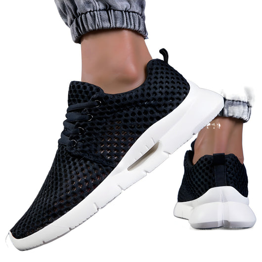 Zapatos Deportivos Flyknit Mesh para Parejas - Ligeros, Transpirables y Cómodos Talla Grande - Image 5