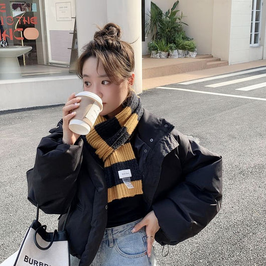 Bufanda de Lana Cálida para Parejas - Estilo Casual Invierno - Image 12