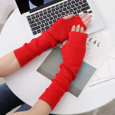 Guantes de Cachemira Mitones para Invierno - Diseño Liso y Elegante - Image 11