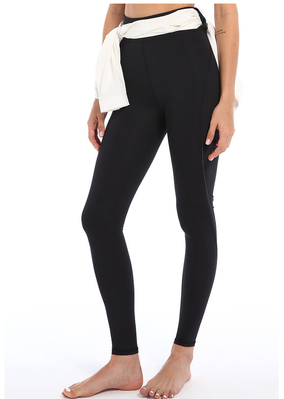 Pantalones Yoga Levantacaderas Cintura Alta Ajustados Secado Rápido