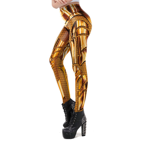Leggings de Estampado Digital Elásticos para Mujer Fitness - Image 2