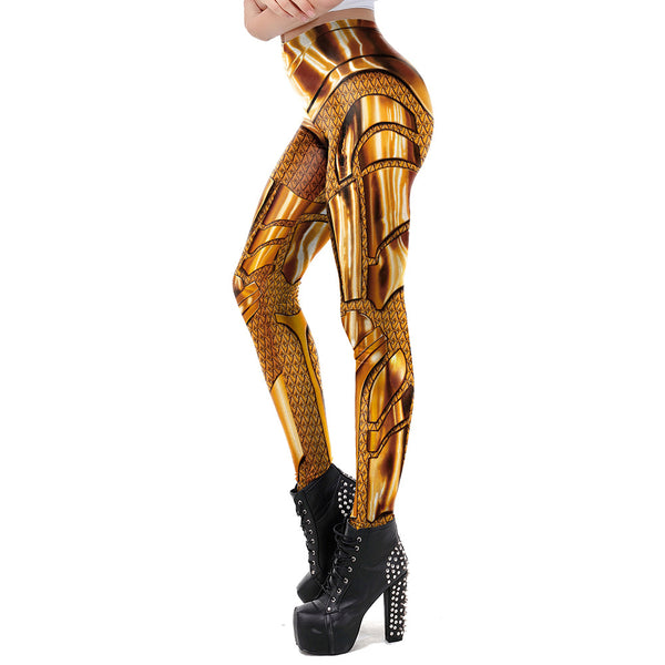 Leggings de Estampado Digital Elásticos para Mujer Fitness