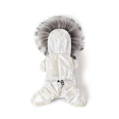 Abrigo Acolchado de Plumas para Perros - Ropa de Invierno - Image 7